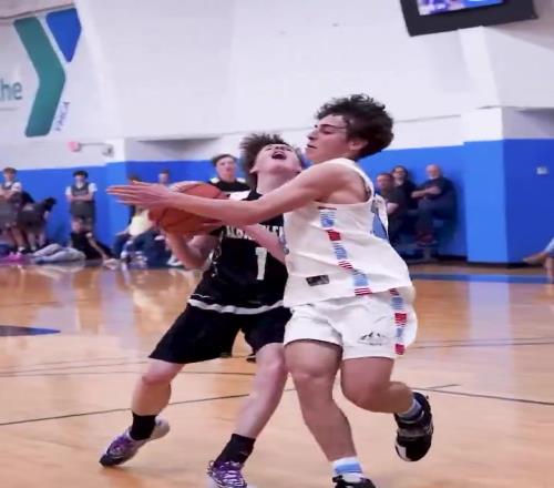 学的谁美记晒青少年比赛夸张造犯规:我将归咎于NBA
