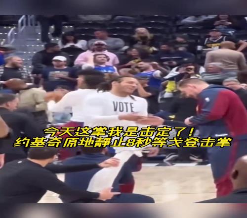原來你才是掘金老大約基奇曾索要戈登擊掌慘遭無視