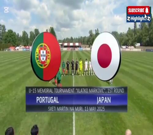 【集锦】友谊赛迷你罗替补上演首秀!U15葡萄牙41战胜日本U15