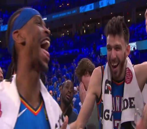 杀入西决!切特赛后吹爆SGA:你知道这是谁吗MVP!