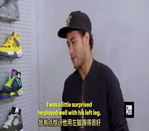 当年内马尔和比伯一起玩的片段!内马尔:小老弟练练没准能踢职业