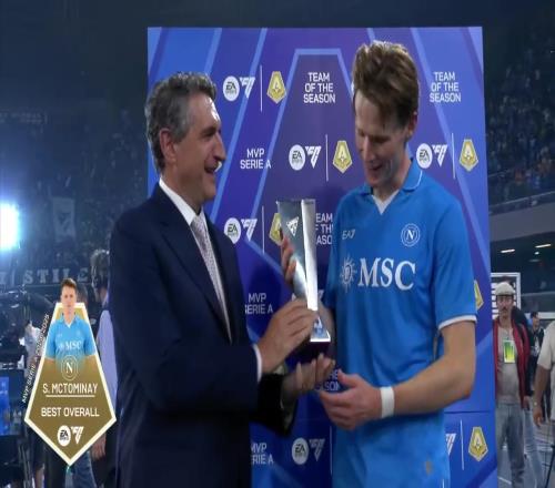 麥神！麥克托米奈當選意甲MVP！賽季12球4助帶隊奪冠！