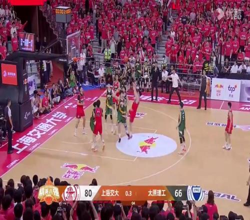 太燃了!吴泽昊骑马射箭中投压哨绝杀上交神奇逆转太理15分