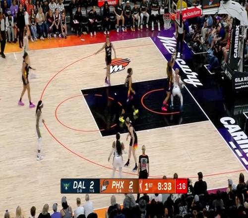 又美又能打!佩奇vs水星19中13空砍35+6+4集锦