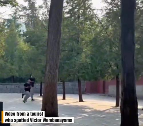 美媒:文班亚马非常的认真对待这次静修听说少林4点就要跑步了