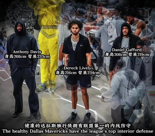 健康的獨行俠，這內線哪個隊頂得住！！