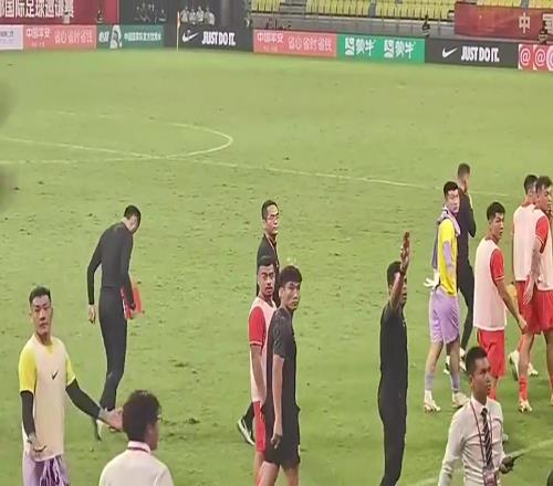 那年究竟發生什么了國足賽后謝場時鄭智怒視觀眾席