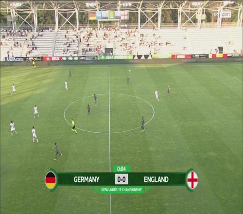 【集錦】U19歐青賽神仙打架！英格蘭十分鐘四球55戰(zhàn)平德國