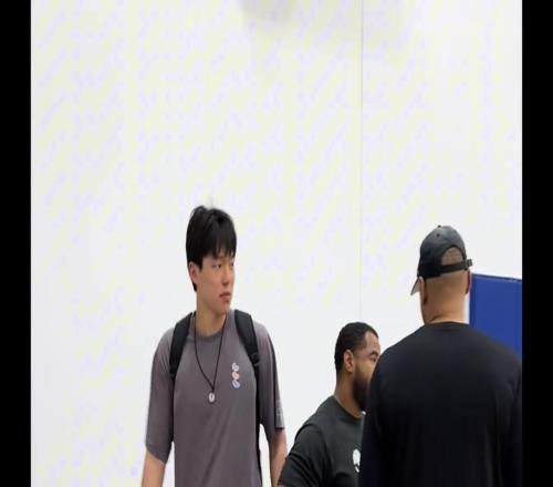 天道酬勤!孟超探班杨瀚森,回洛杉矶休息还是不忘训练
