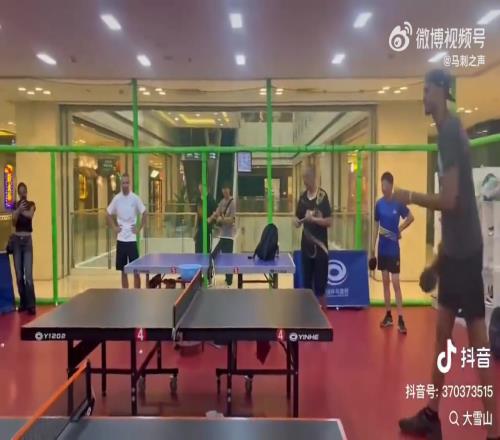 不是我说,文班亚马这乒乓球技术,很多吧友都打不过他吧