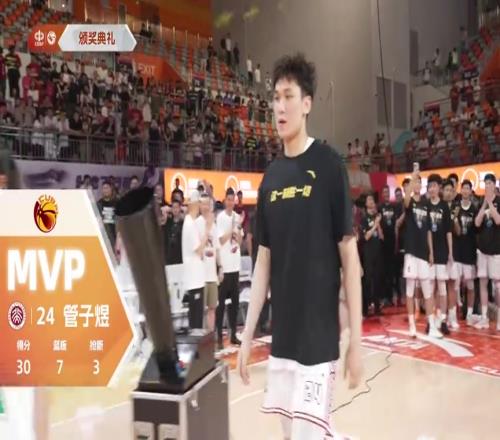 总决赛狂砍30分7板2助3断!19岁的管子煜当选CUBAL总决赛MVP!