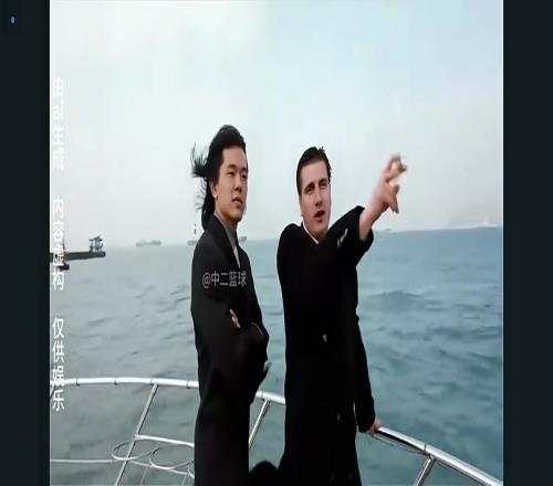 球迷恶搞:杨瀚森私下会见约基奇,面授机宜,是首场发挥好的原因