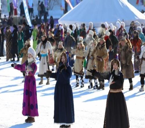 第二十一屆內蒙古冰雪那達慕啟幕！雪原盛宴燃動冰原狂歡