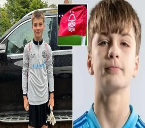 R.I.P.,诺丁汉森林前青训守门员不幸离世,年仅15岁