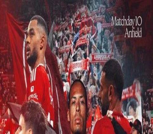 周六英超前瞻:利物浦vs阿斯顿维拉