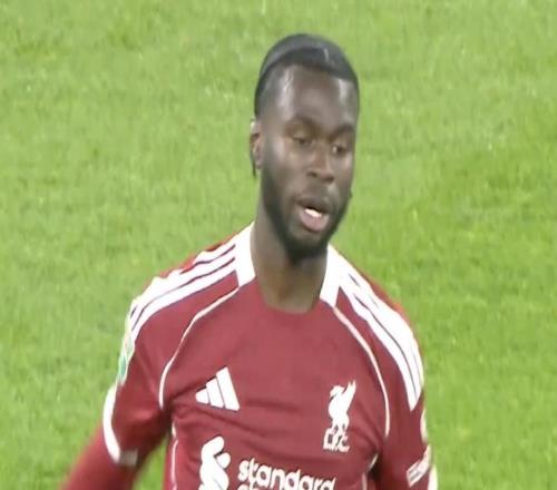 又是你,18岁后卫阿马拉纳洛利物浦一线队2次出场均被罚下