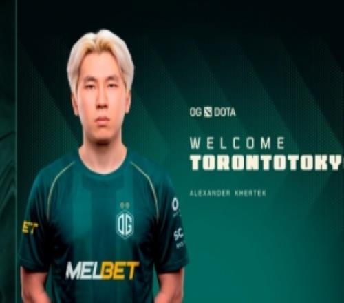 OG官方：老東京TORONTOTOKYO以三號位身份正式加入OG大家庭！