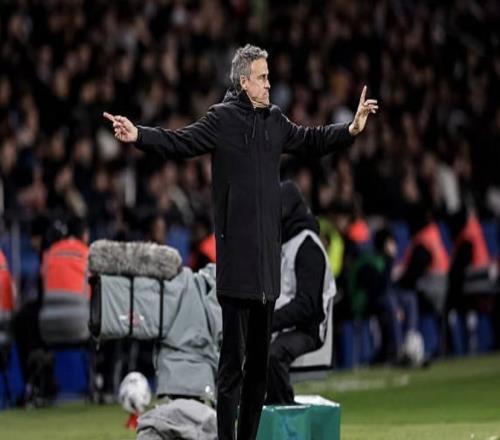 恩里克:谁会认为对欧冠晋级资格的竞争结束了比分差距不大