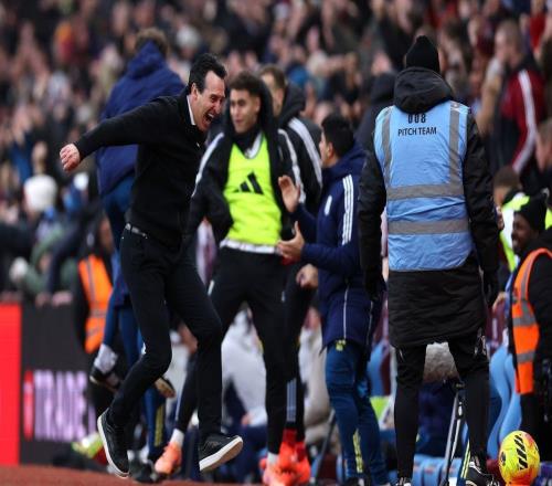 埃梅里:战胜阿森纳我太开心了,比赛过程中我们就坚信能取胜