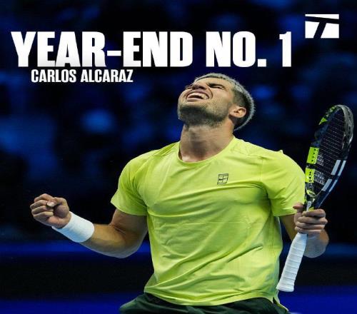 強(qiáng)！阿爾卡拉斯二度鎖定年終第一