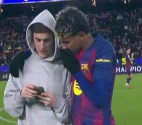 又拉仇恨巴薩晉級歐冠十六強，加維、亞馬爾笑看皇馬失利