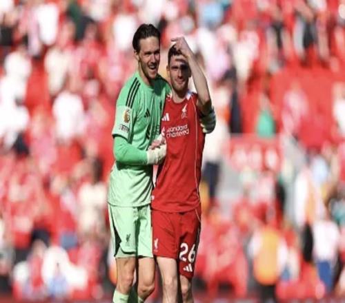 罗伯逊：利物浦属于欧冠赛场我的进球像前锋的终结