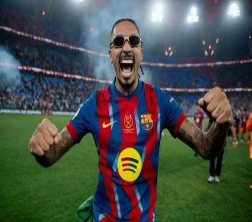 皇馬克星上線！巴薩真核拉菲尼亞主導(dǎo)超級(jí)杯決賽