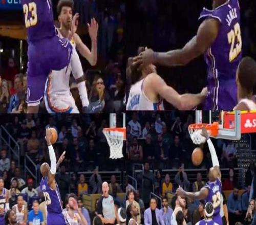 當(dāng)勒布朗遇到切特的防守