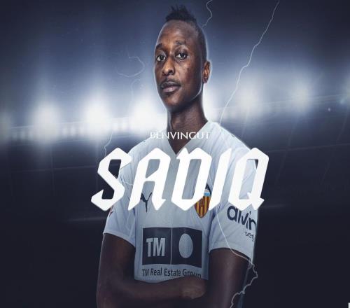 官方:瓦伦西亚签下皇社前锋萨迪克据悉费用为300万欧+浮动