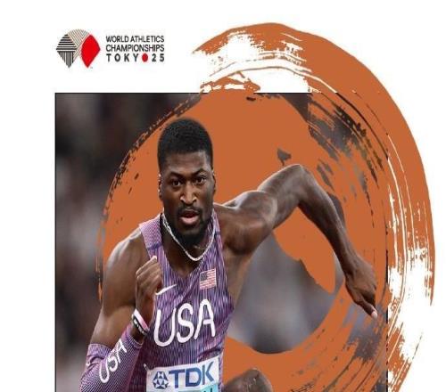 廷奇12秒99獲得個人110米欄世界大賽首冠，本內特摘銀