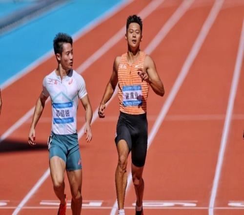 邓智舰、陈佳鹏折戟男子百米预赛,广东队陈冠锋、严海滨晋级