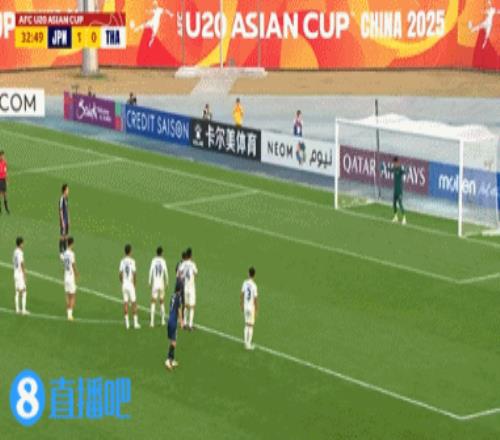 日本U20兩球領(lǐng)先！泰國U20門將出擊送點(diǎn)，市原吏音點(diǎn)射破門