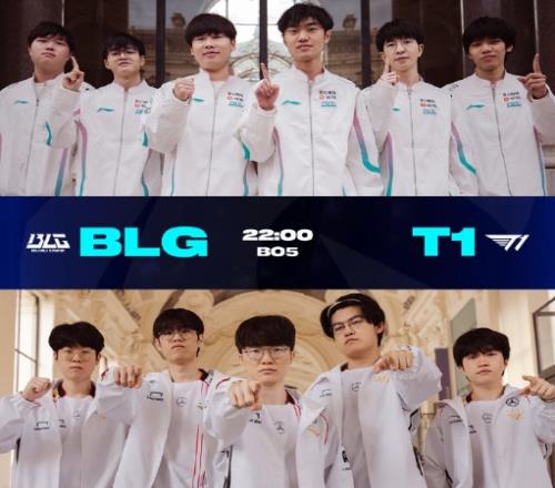 根據(jù)w冠w冠的羈絆！T1今天贏下DNF，BLG是不是要贏下WBG