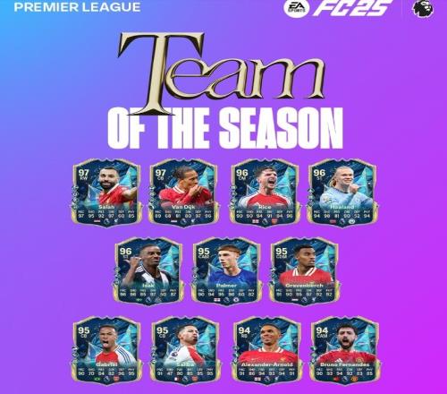 FC25英超賽季最佳陣：利物浦、阿森納各5將入選，B費(fèi)、三笘薫在列