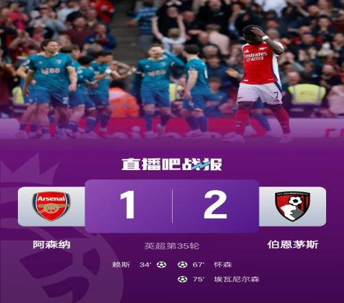 5輪僅1勝阿森納近乎擺爛5輪丟9分，全主力告負且歐冠01劣勢