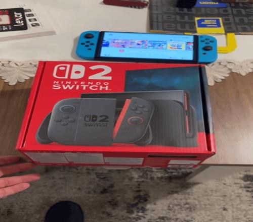 Switch2主機已遭偷跑！但需要首日補丁才能正常運行