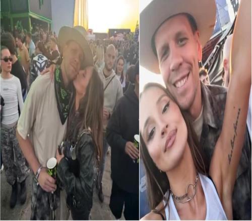 享受音樂，享受生活！世體：什琴斯尼和妻子參加波蘭著名音樂節