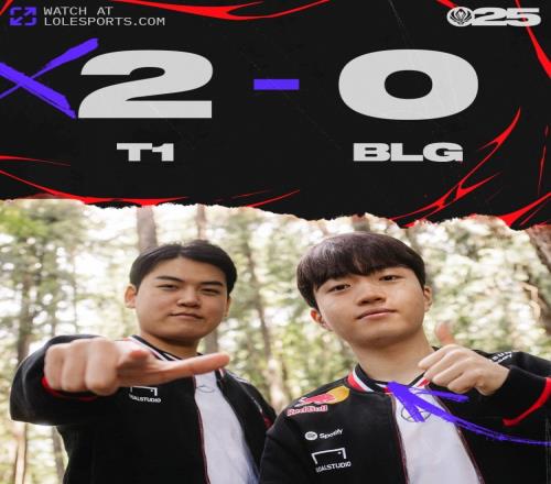不知道在怕什么!厄塔汗团战被翻T1收龙魂连赢两局拿下赛点