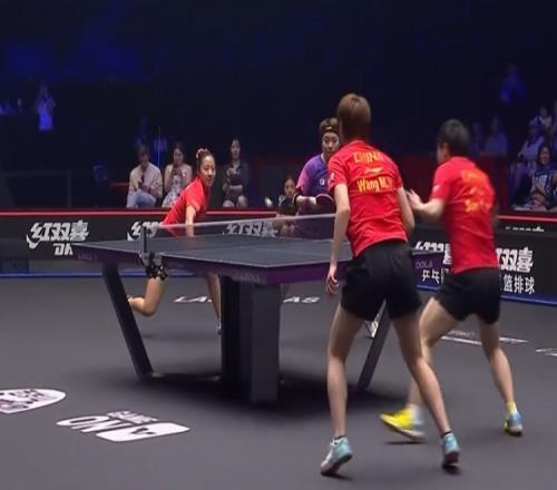 孫穎莎王曼昱31申裕斌杜凱琹，晉級美國大滿貫女雙4強