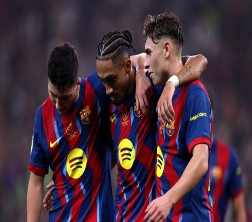 50大胜毕包,巴萨创西超杯历史最大分差赢球纪录