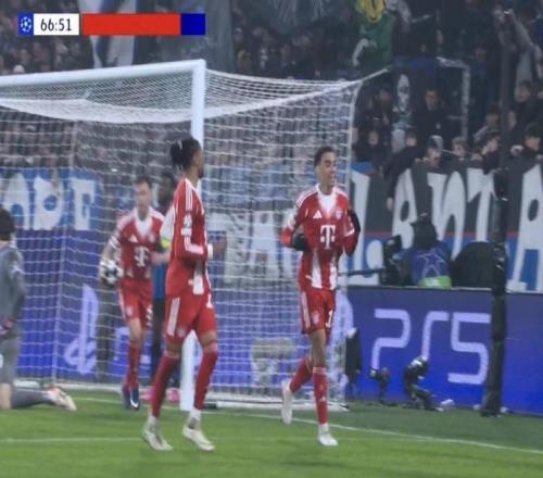 67球33助,穆西亚拉拜仁一队生涯已直接参与100球