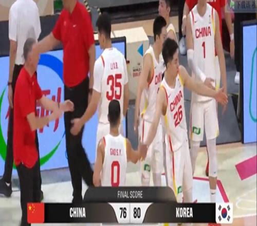 三分投射惨不忍睹,中国男篮不敌韩国让人失望