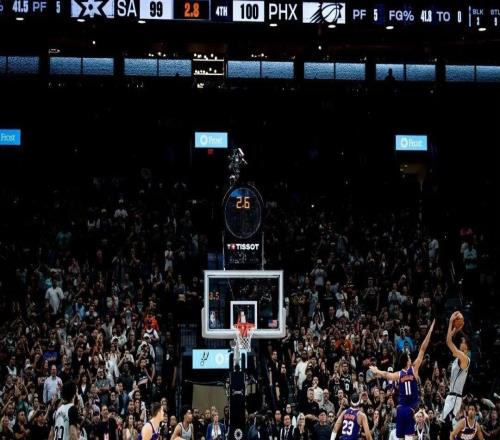 文班绝杀太阳:这是二米二该投的球!