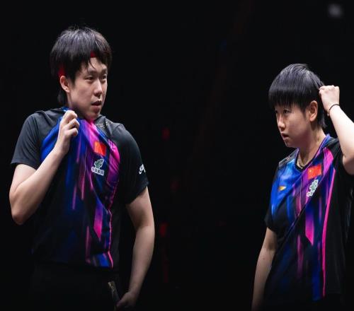 30横扫日乒冲冠!孙颖莎王楚钦联手无解,莎莎:配合8年很默契