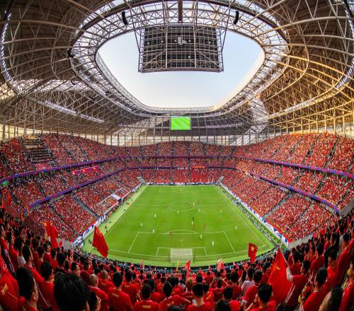 铜梁龙主场设在龙兴!中超专业球场达10座,济南黄河球场开始装饰