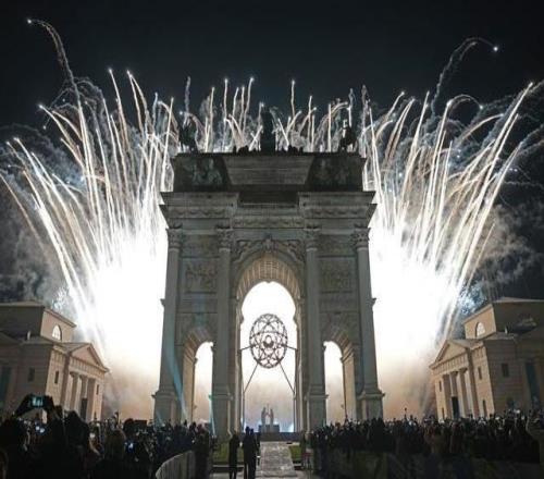 米蘭科爾蒂納冬奧會主火炬點燃