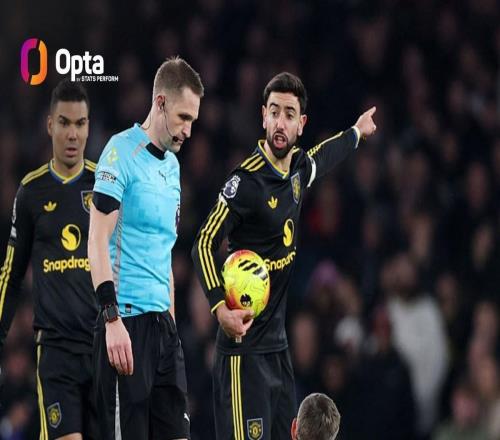 自魯尼以來，B費是首位連續(xù)兩個賽季英超助攻上雙的曼聯(lián)球員