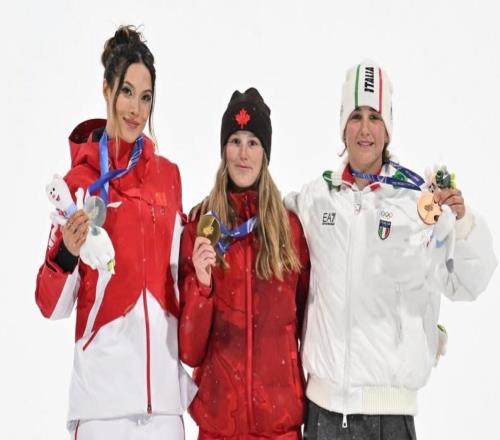 又美又飒！谷爱凌179分夺亚军：5块奥运奖牌创纪录，U型池冲金