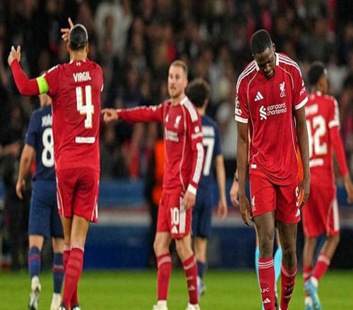 巴黎慘案：斯洛特的“恐懼足球”讓利物浦在歐冠賽場顏麵盡失