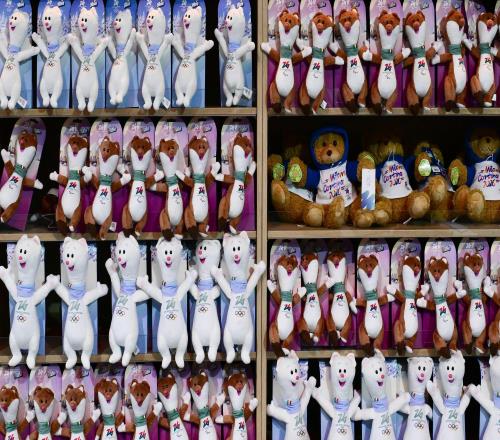 冬奧吉祥物一“偶”難求